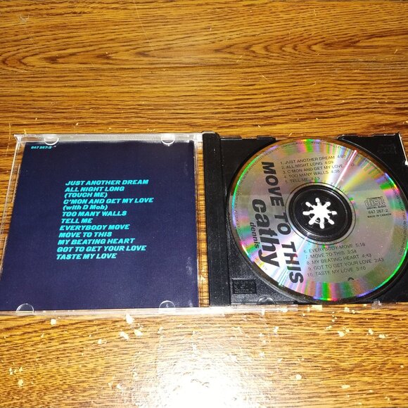 Move to This by Cathy Dennis (Cd, 1990, Polyder) - Picture 2 of 3